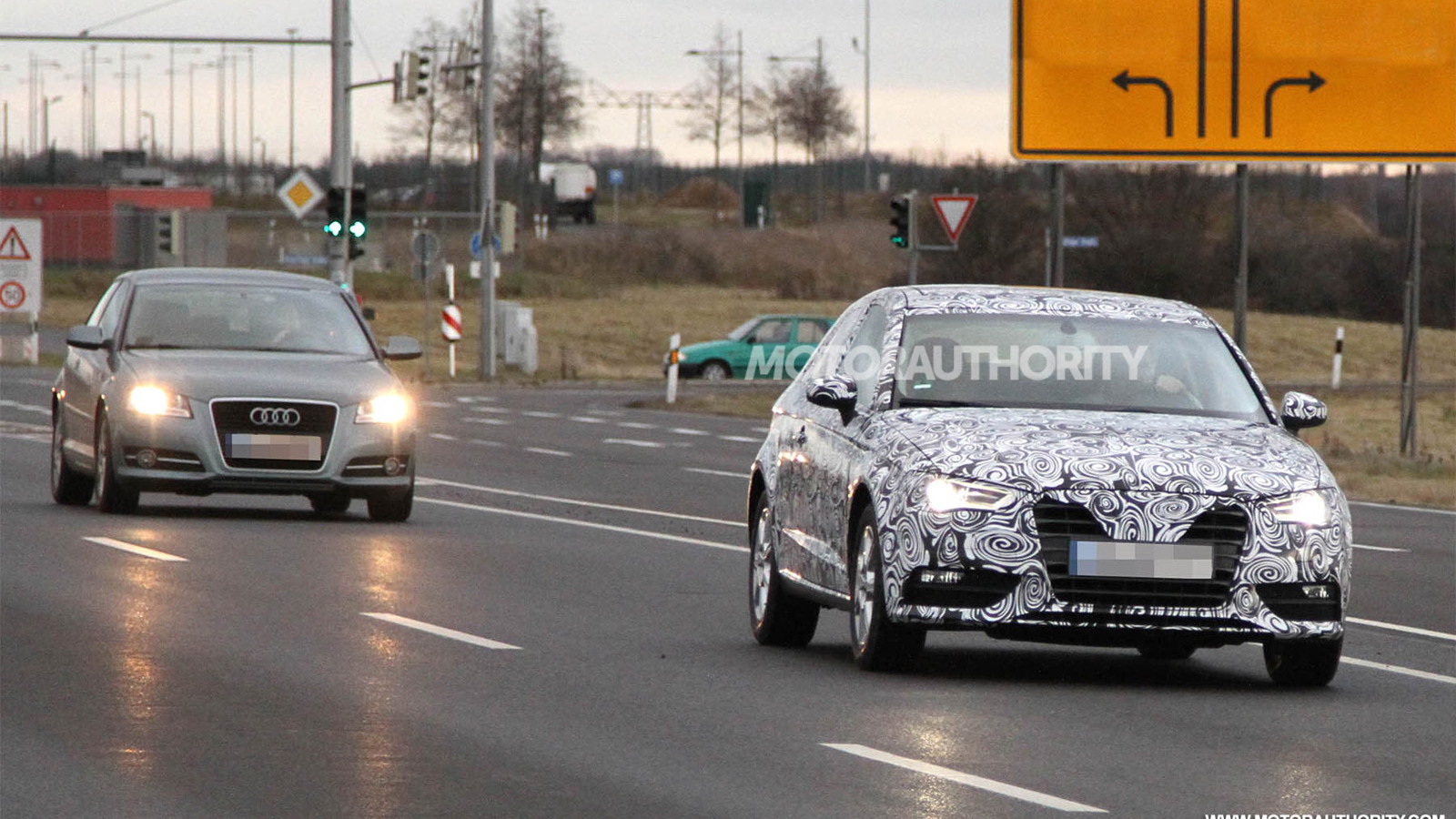 2013 Audi A3 Hatchback spy shots