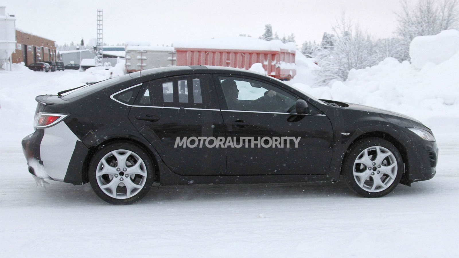 2013 Mazda Mazda6 test-mule spy shots