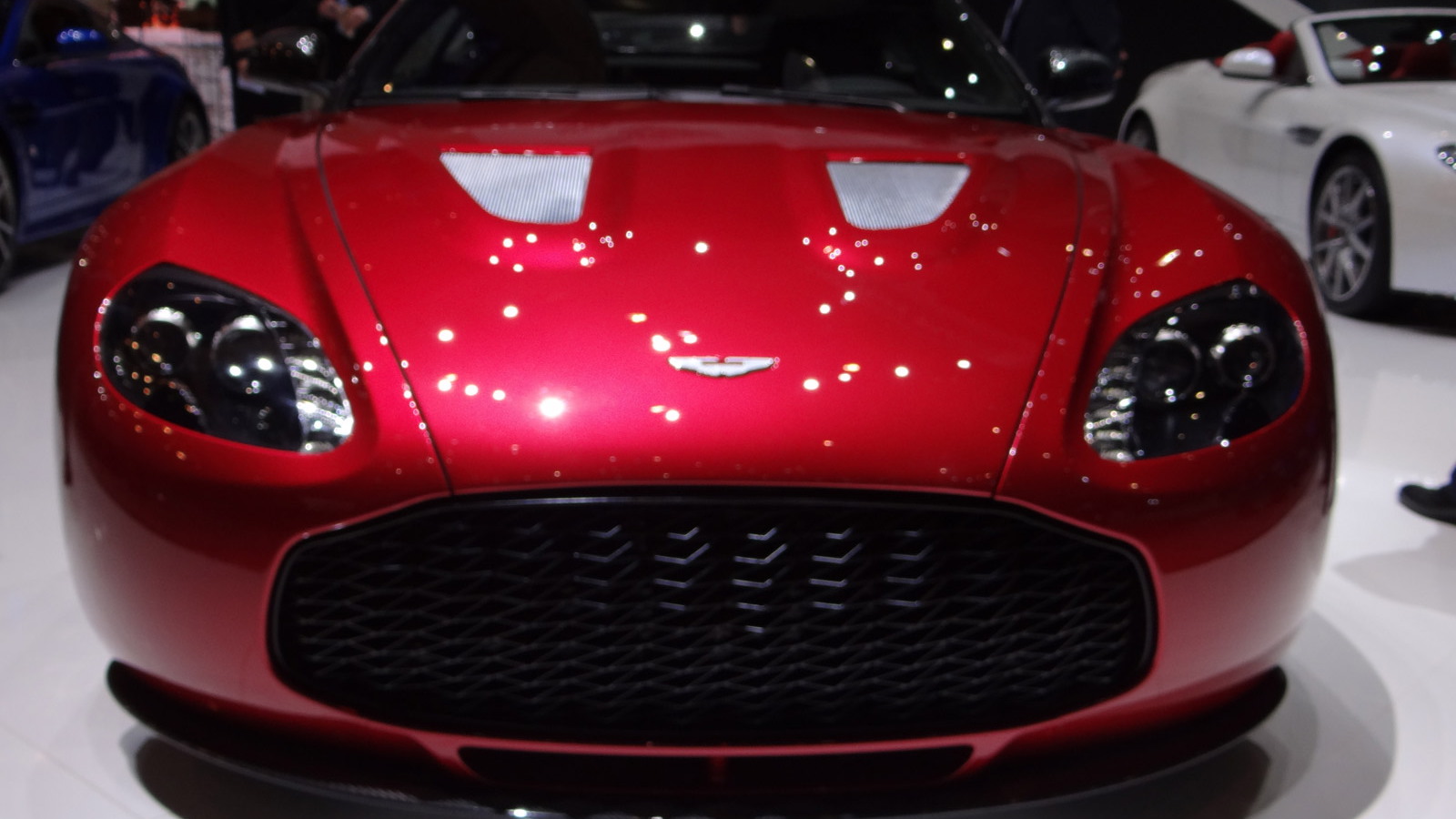 Aston Martin V12 Zagato production model live photos