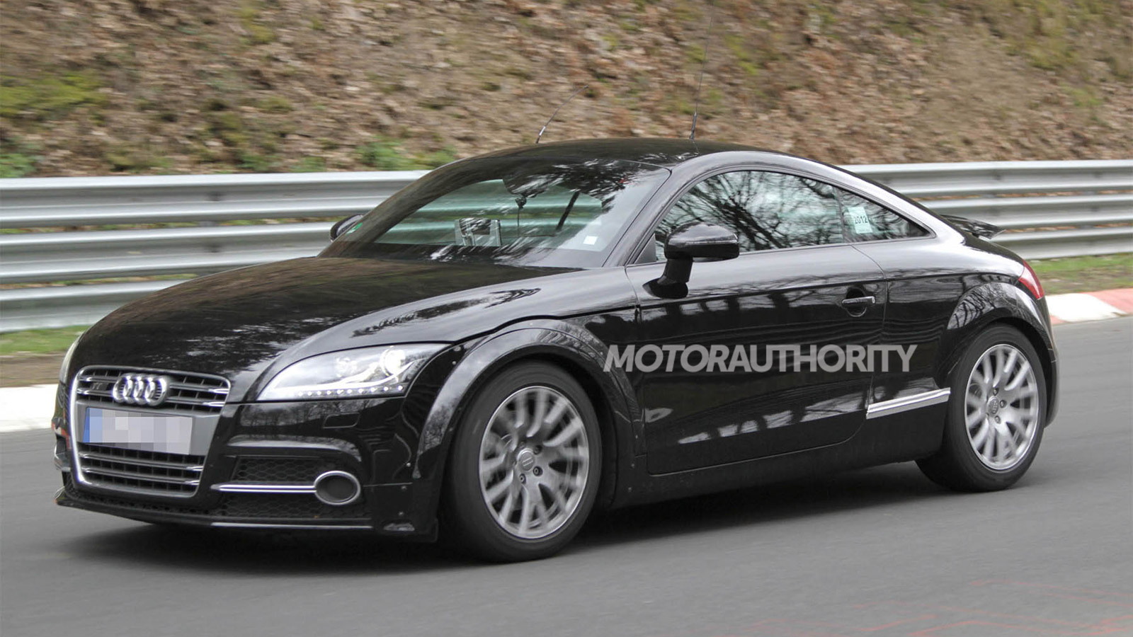 2014 Audi TT test mule spy shots