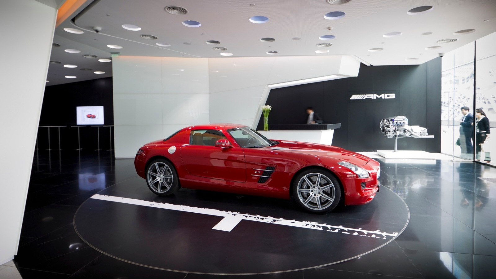AMG's first stand alone dealership, the Beijing Sanlitun AMG Performance Center