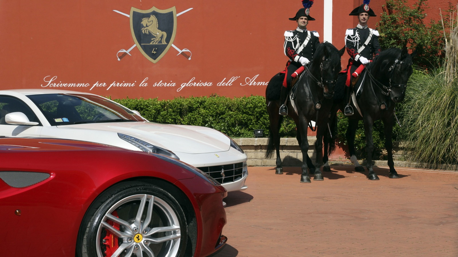 Ferrari salutes Queen Elizabeth II on her Diamond Jubilee.