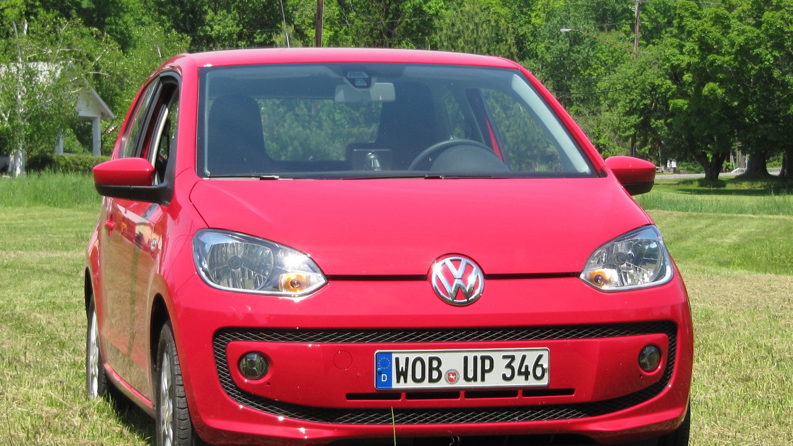 2012 Volkswagen Up minicar (German model), road test, Catskill Mountains, NY, May 2012