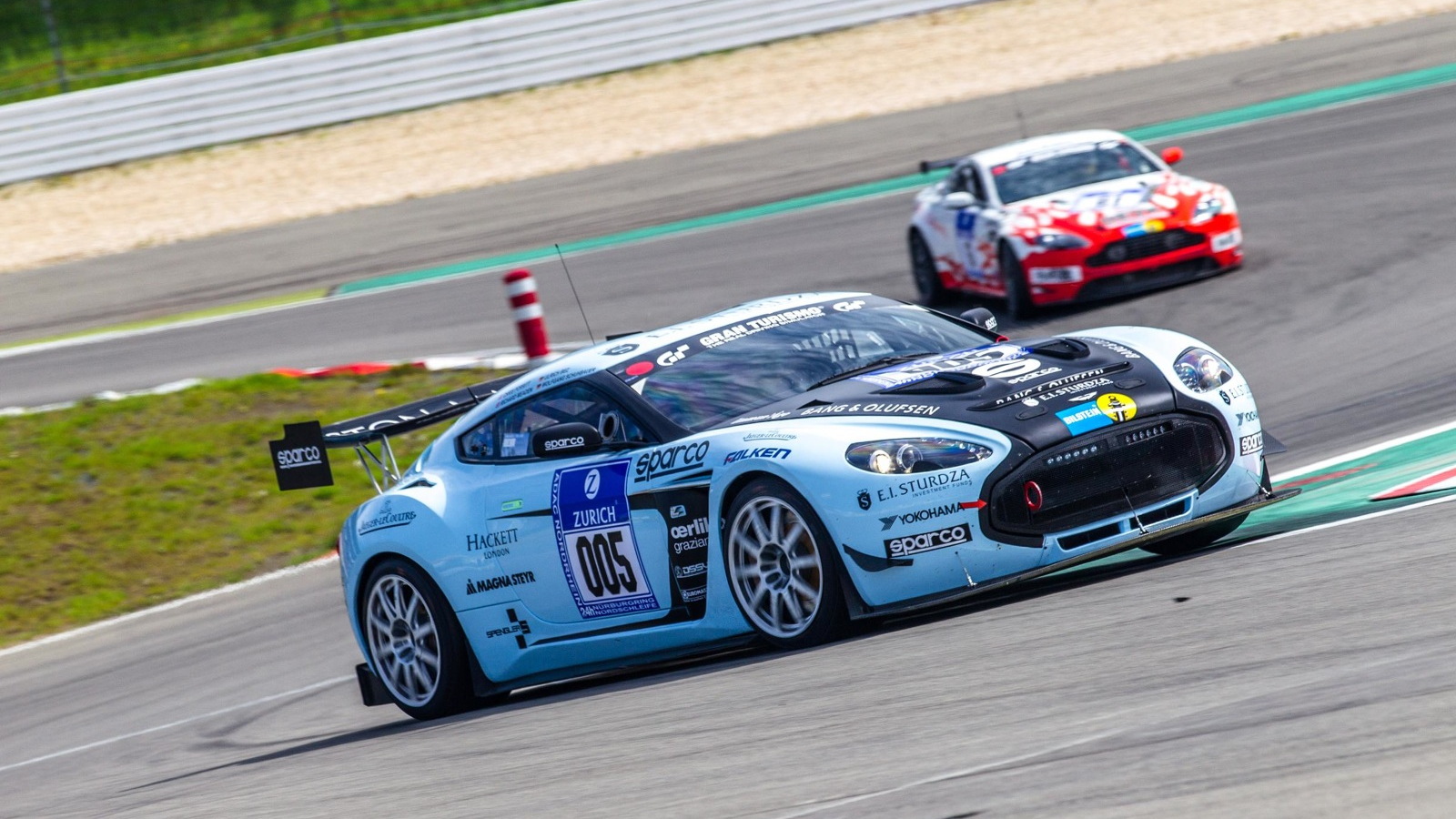 Entrants in the inaugural Aston Martin Racing Festival of Le Mans