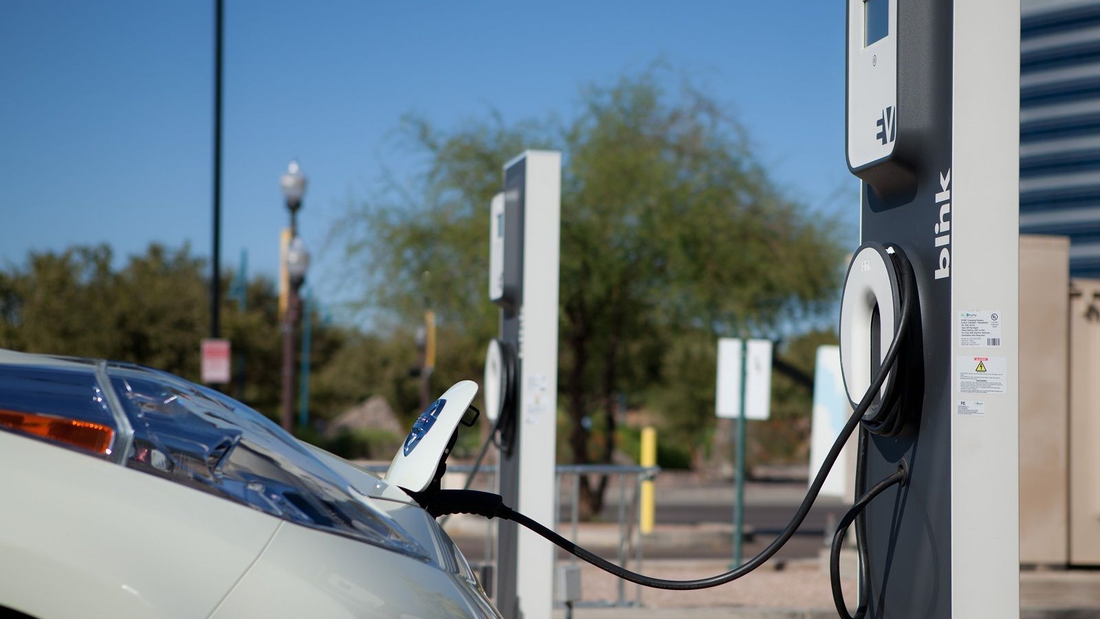 ECOtality Blink charging station for electric & plug-in cars