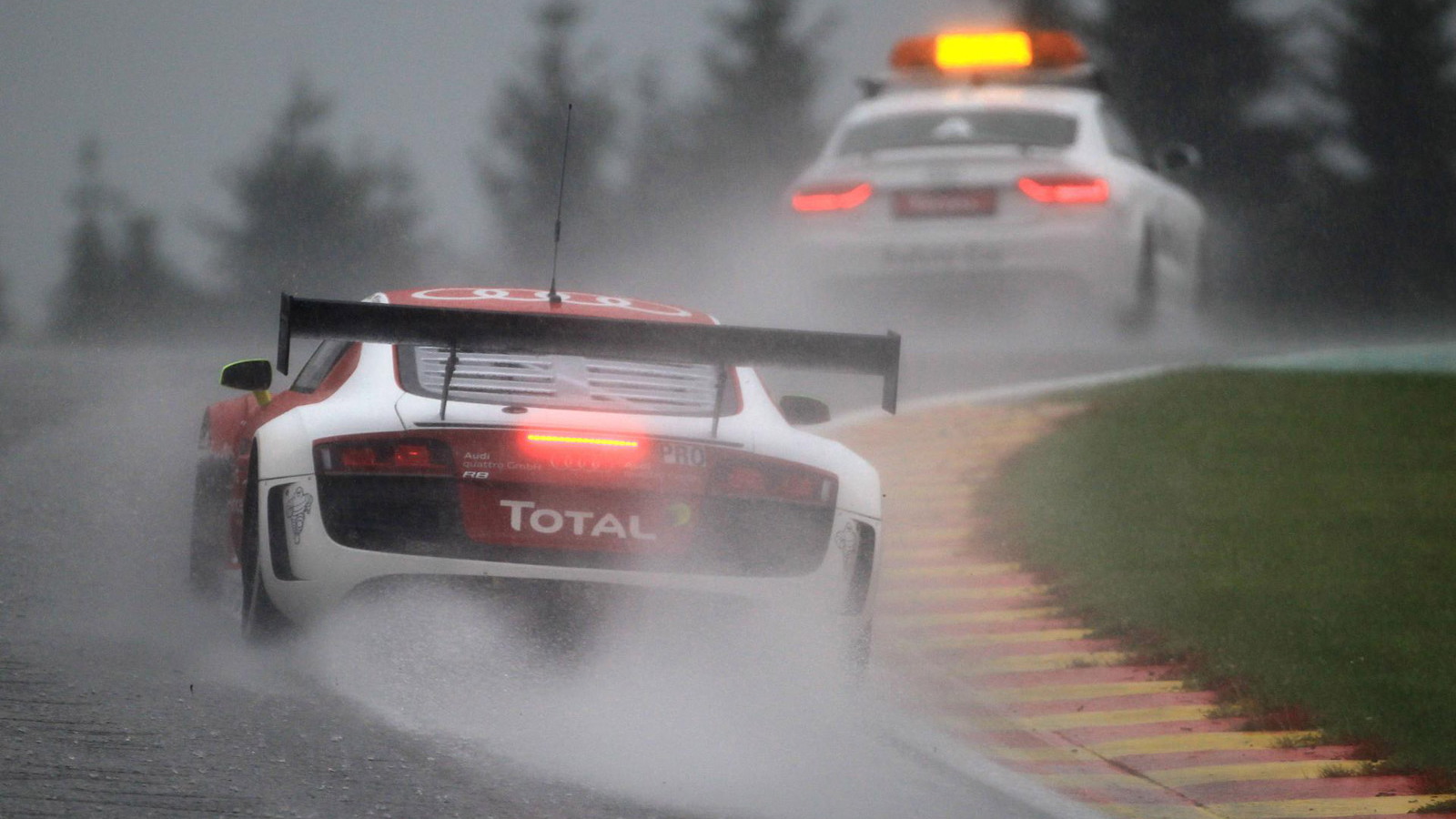 Audi at the 2012 Spa 24 Hours endurance race