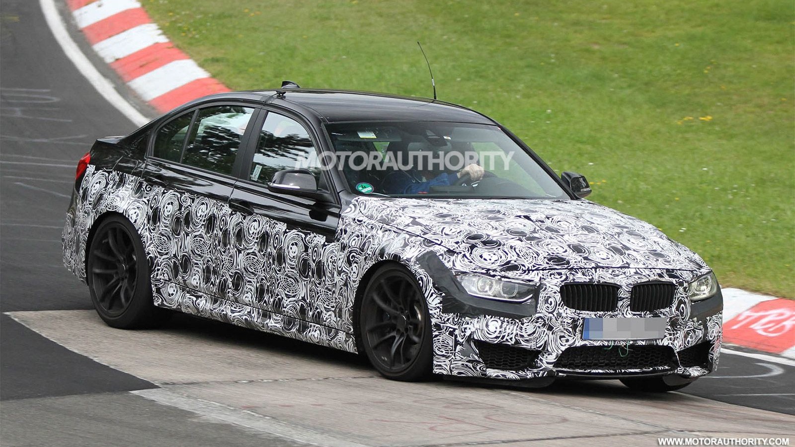 2014 BMW M3 sedan spy shots