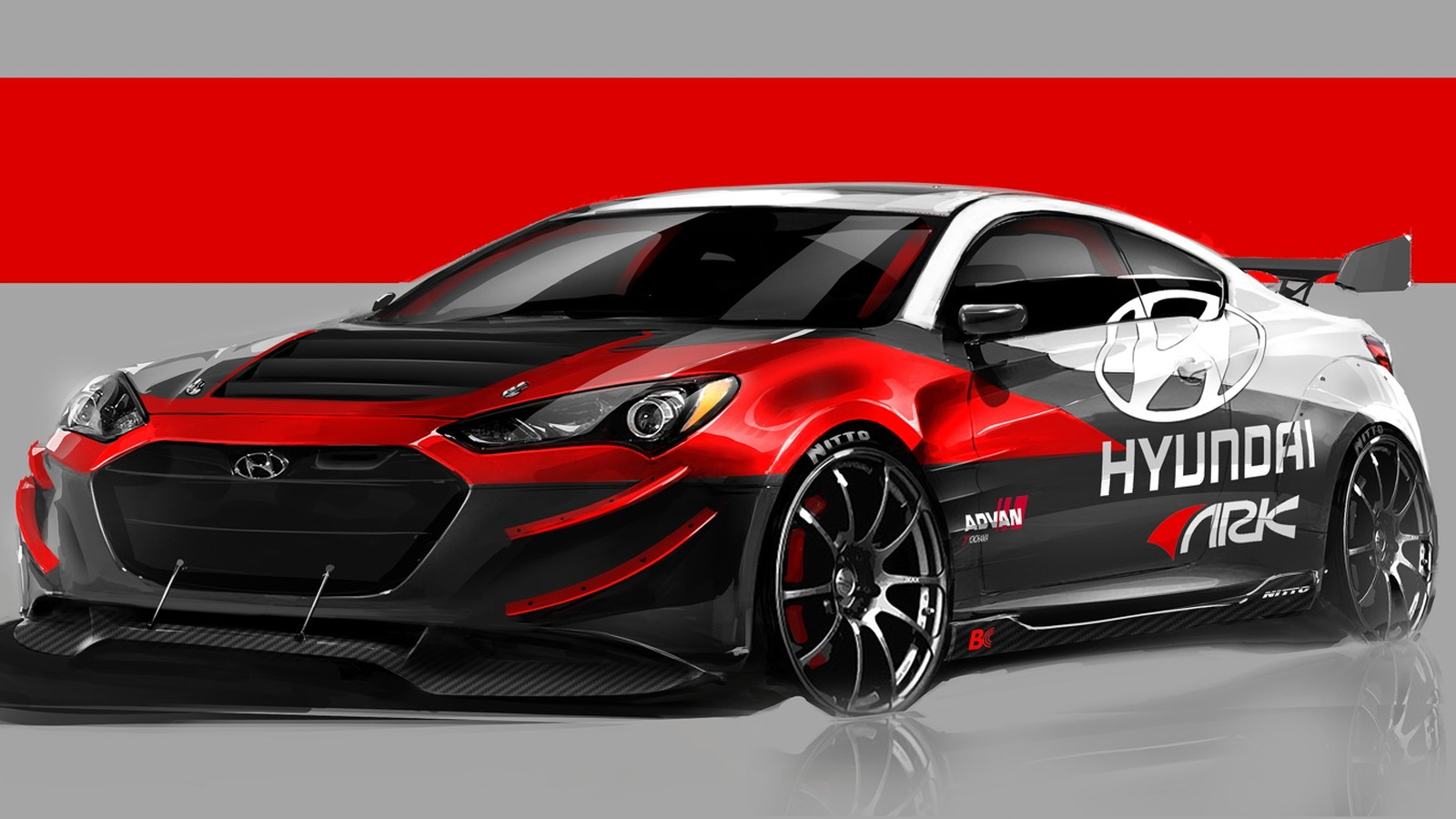 Hyundai Genesis Coupe R-Spec Track Edition, by ARK Performance
