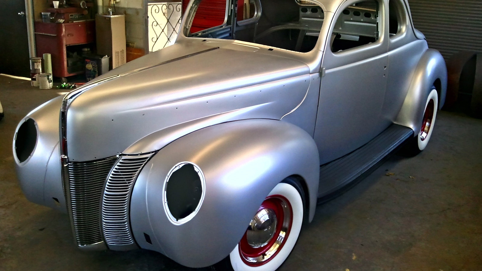 1940 Ford Coupe officially licensed reproduction body shell