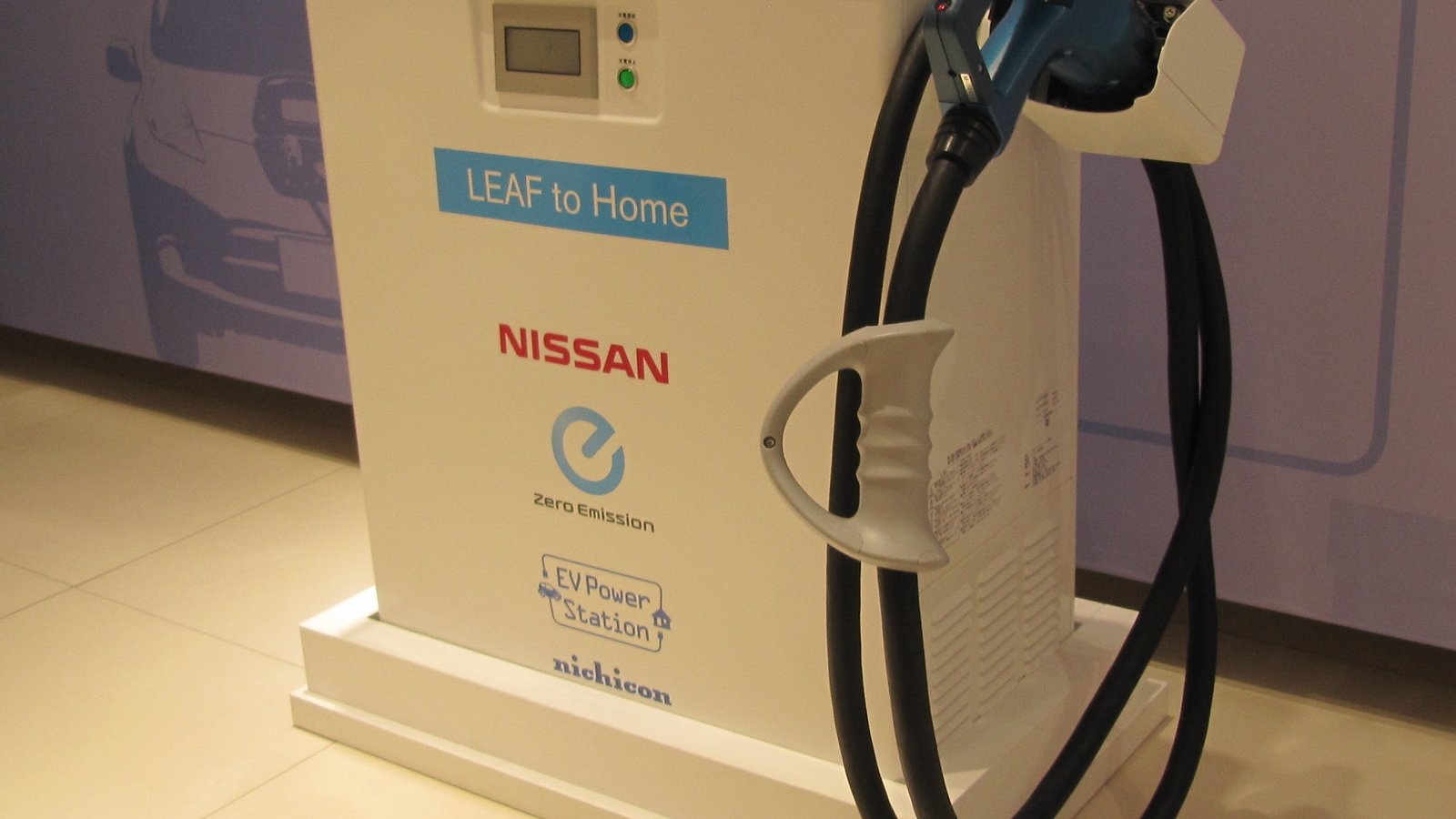Nissan Leaf-To-Home power station