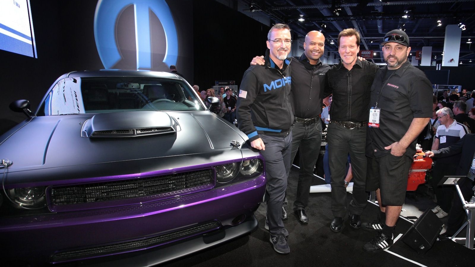 The unveiling of the Project UltraViolet Challenger at SEMA
