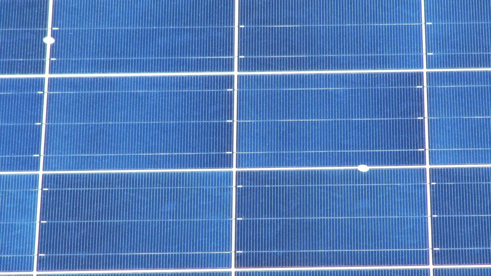 Photovoltaic solar power field at Volkswagen plant in Chattanooga, Tennessee