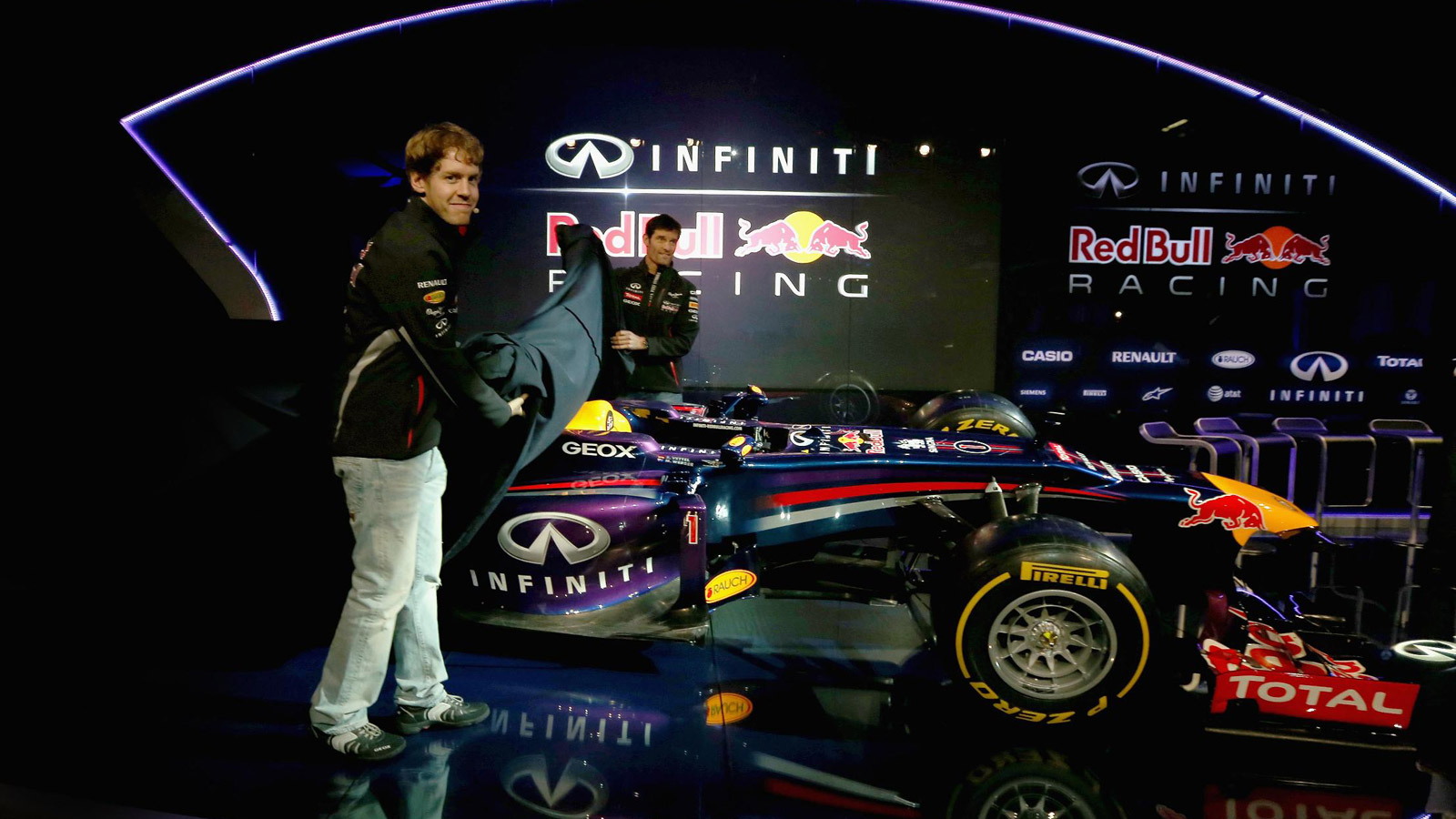 Red Bull Racing RB9 2013 Formula One race car