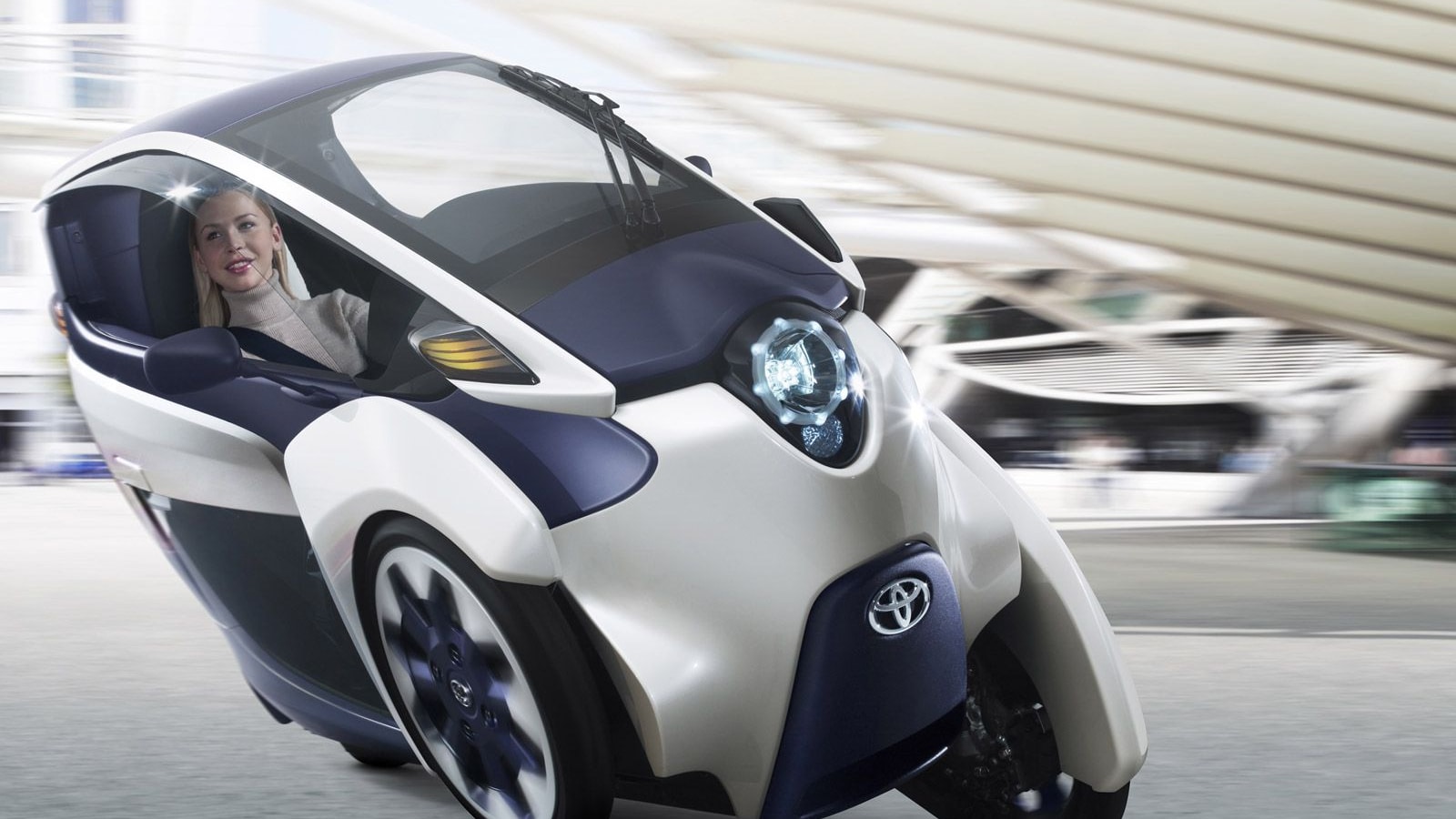 Toyota i-Road concept car