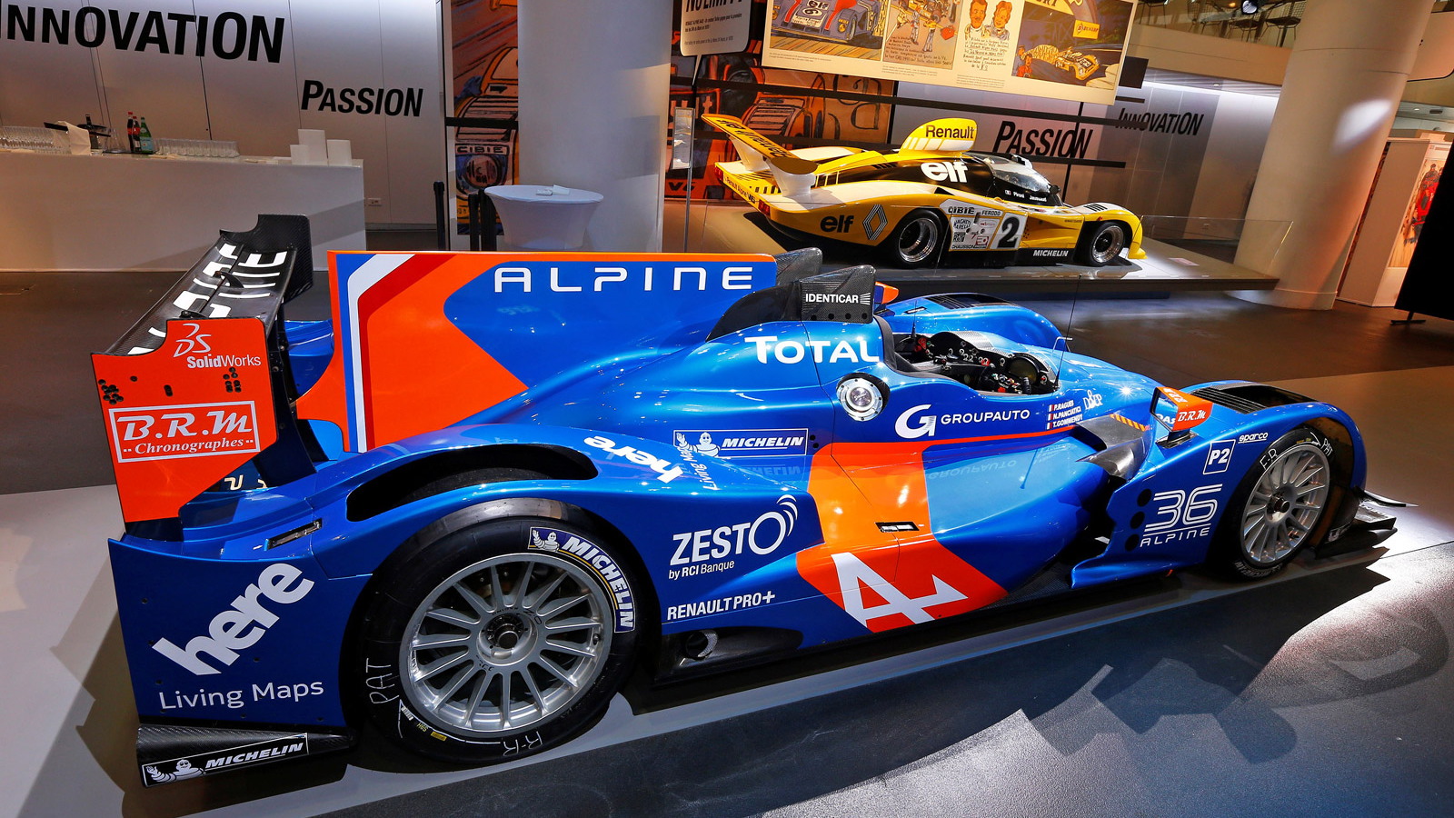 2013 Alpine A450 Le Mans prototype