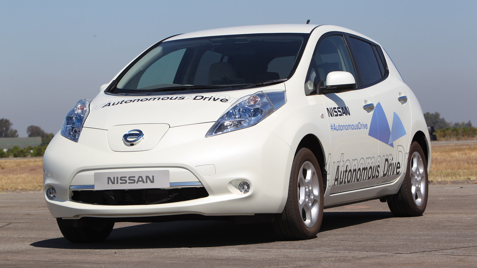 Nissan Leaf autonomous car prototype