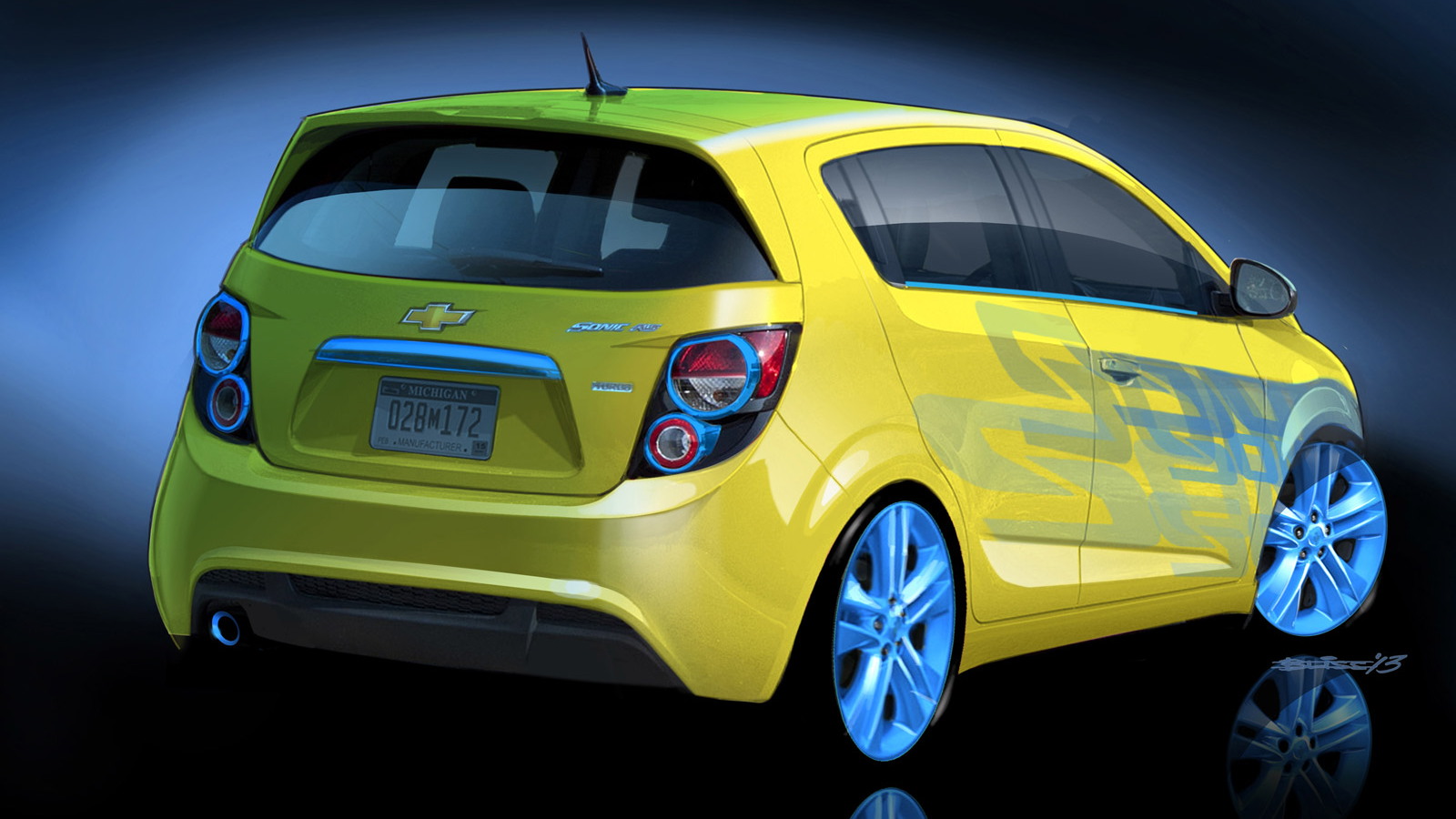 Chevrolet Sonic RS concept, 2013 SEMA