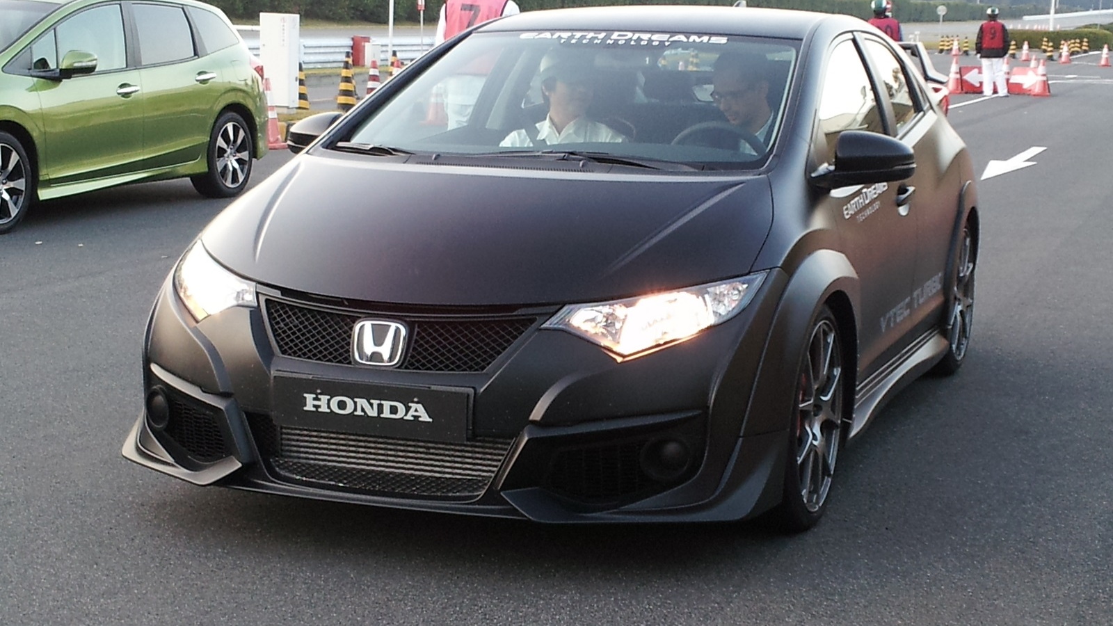 Honda Civic Type R prototype, Honda Proving Ground, Tochigi, Japan, Nov 2013