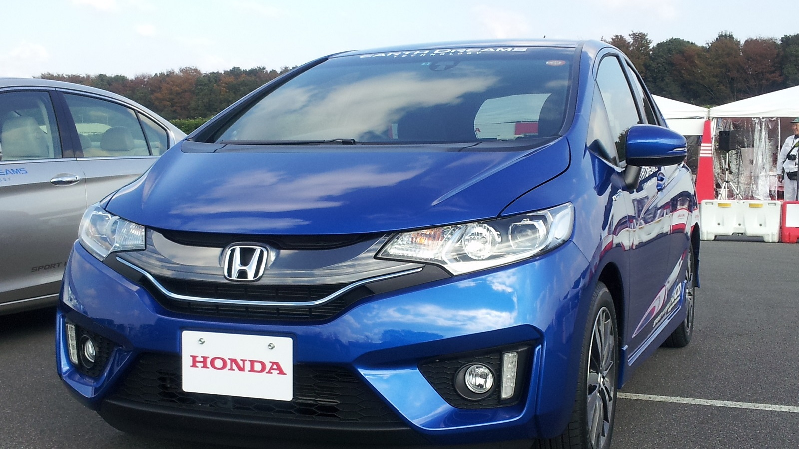 Honda Fit Hybrid (Japanese domestic model), Honda Proving Grounds, Tochigi, Japan, Nov 2013