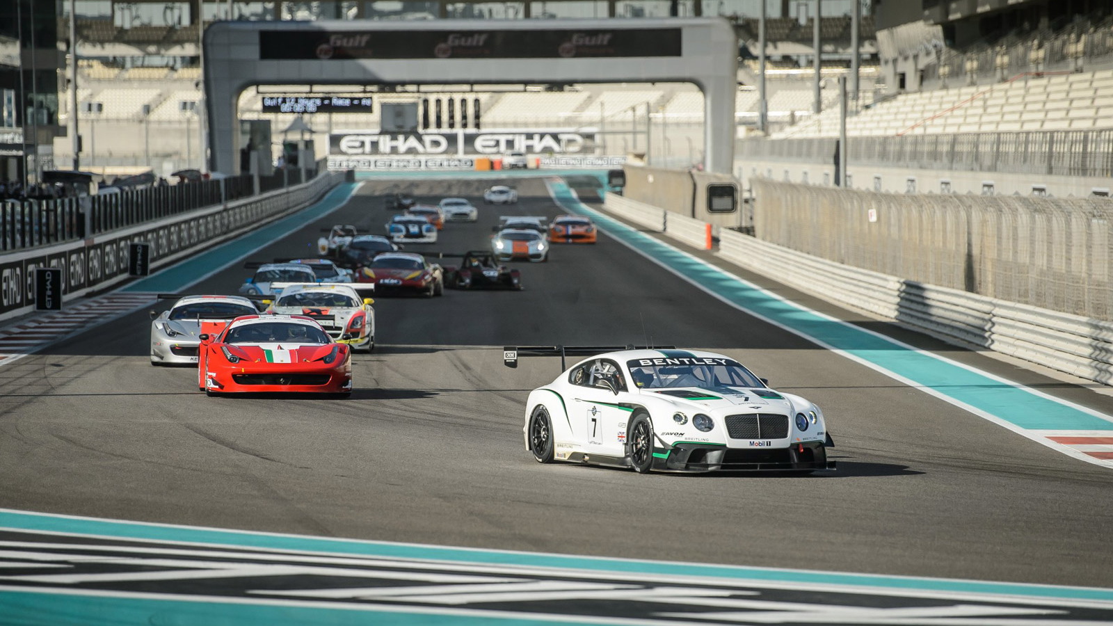2014 Bentley Continental GT3 at the 2013 Gulf 12 Hours of Abu Dhabi
