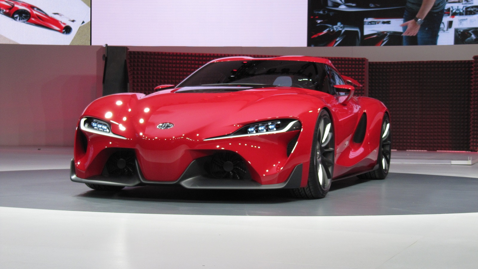 Toyota FT-1 Concept at 2014 Detroit Auto Show