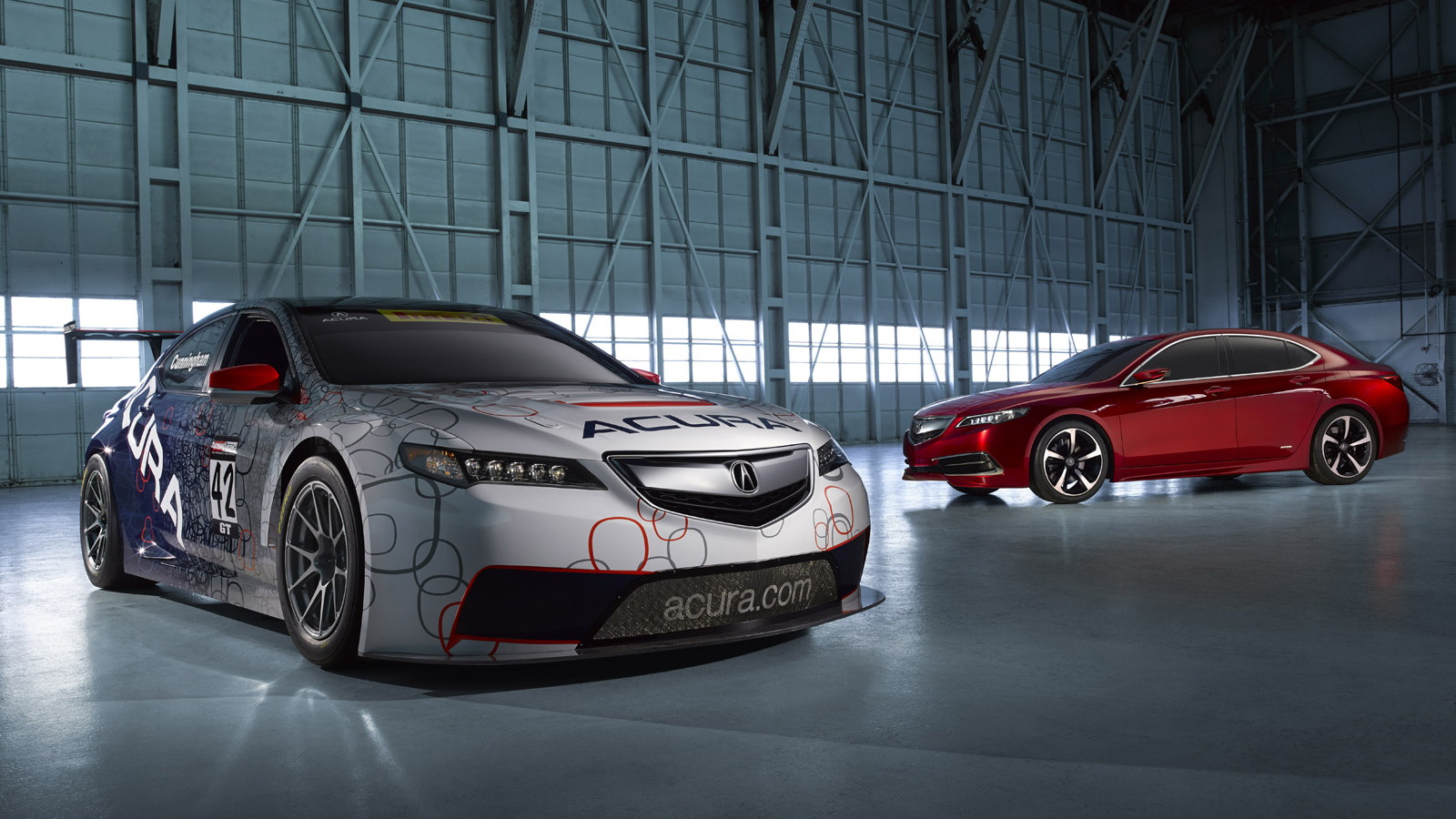 Acura Tlx Gt Race Car Set For Pirelli World Challenge
