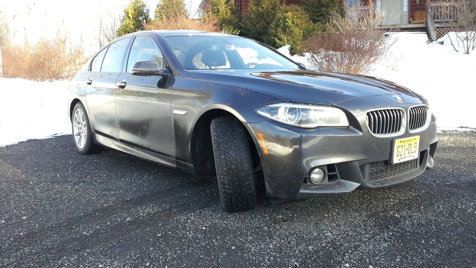 2014 BMW 535d xDrive, Catskill Mountains, Feb 2014