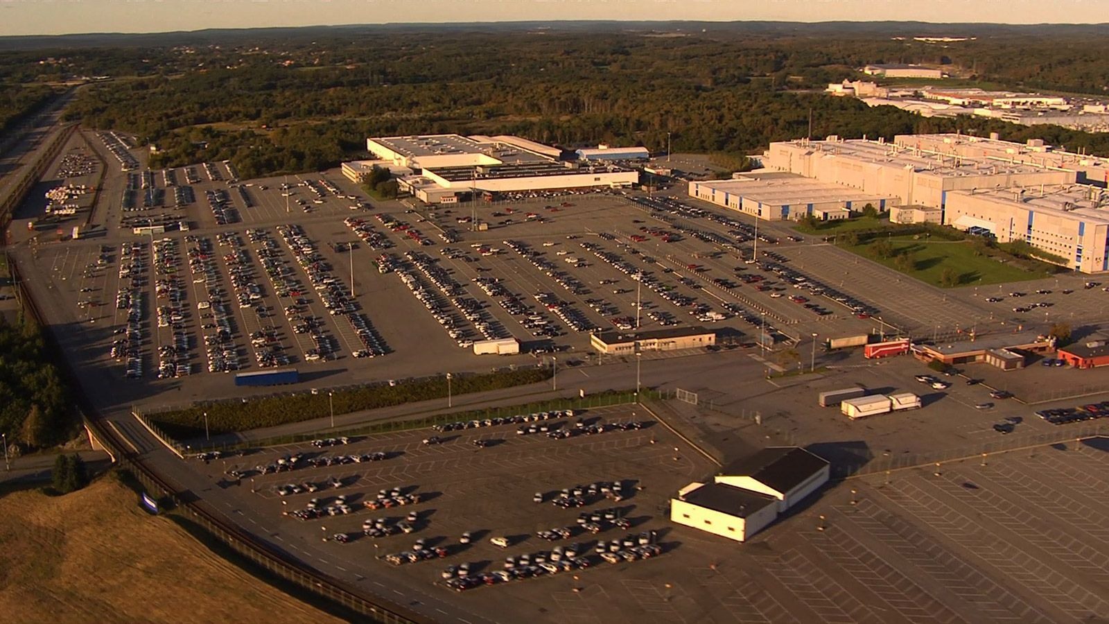 Volvo Torslanda Plant in Gothenburg, Sweden