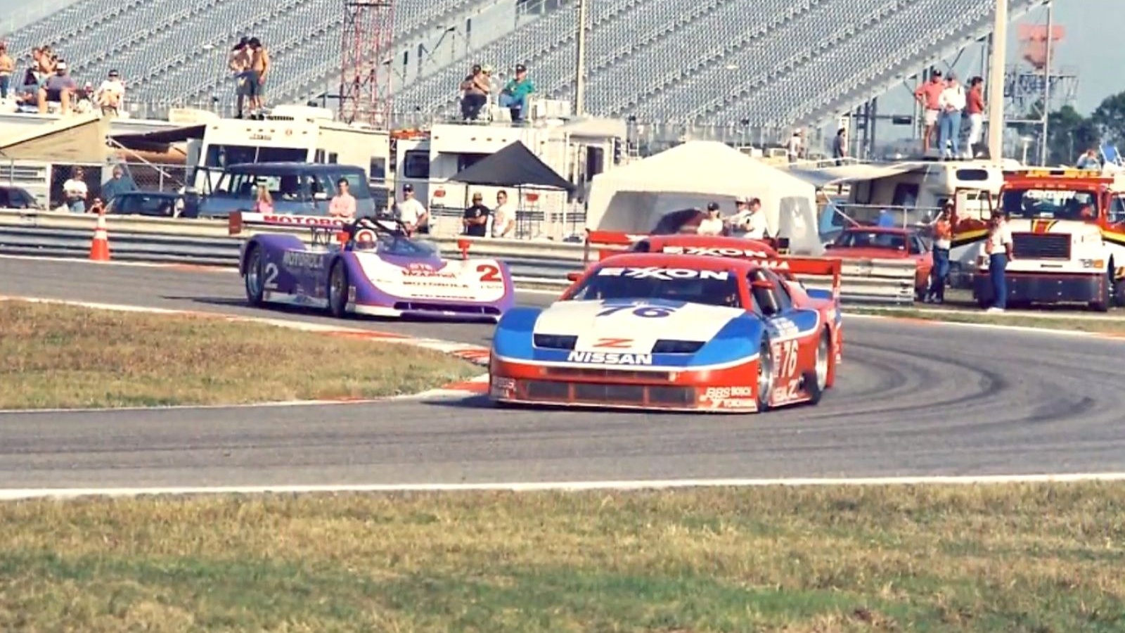 Le Mans IMSA GTS-Winning 1994 Nissan 300ZX Race Car Headed