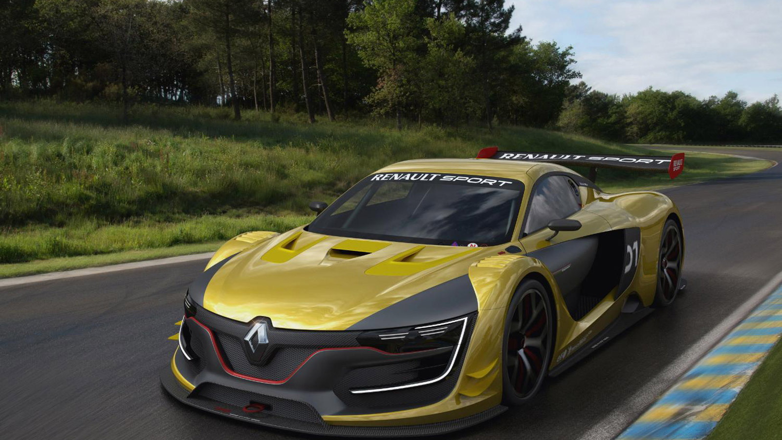 2015 Renault R.S. 01 race car