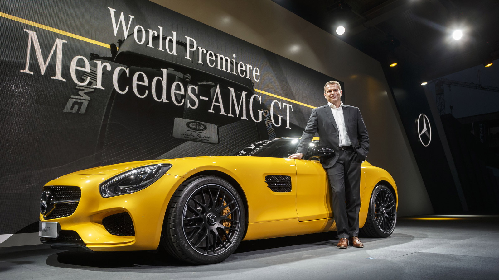 2016 Mercedes-Benz AMG GT world debut, Affalterbach, Germany, Sept 2014