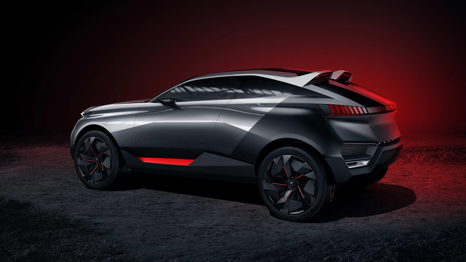 Peugeot Quartz concept, 2014 Paris Auto Show