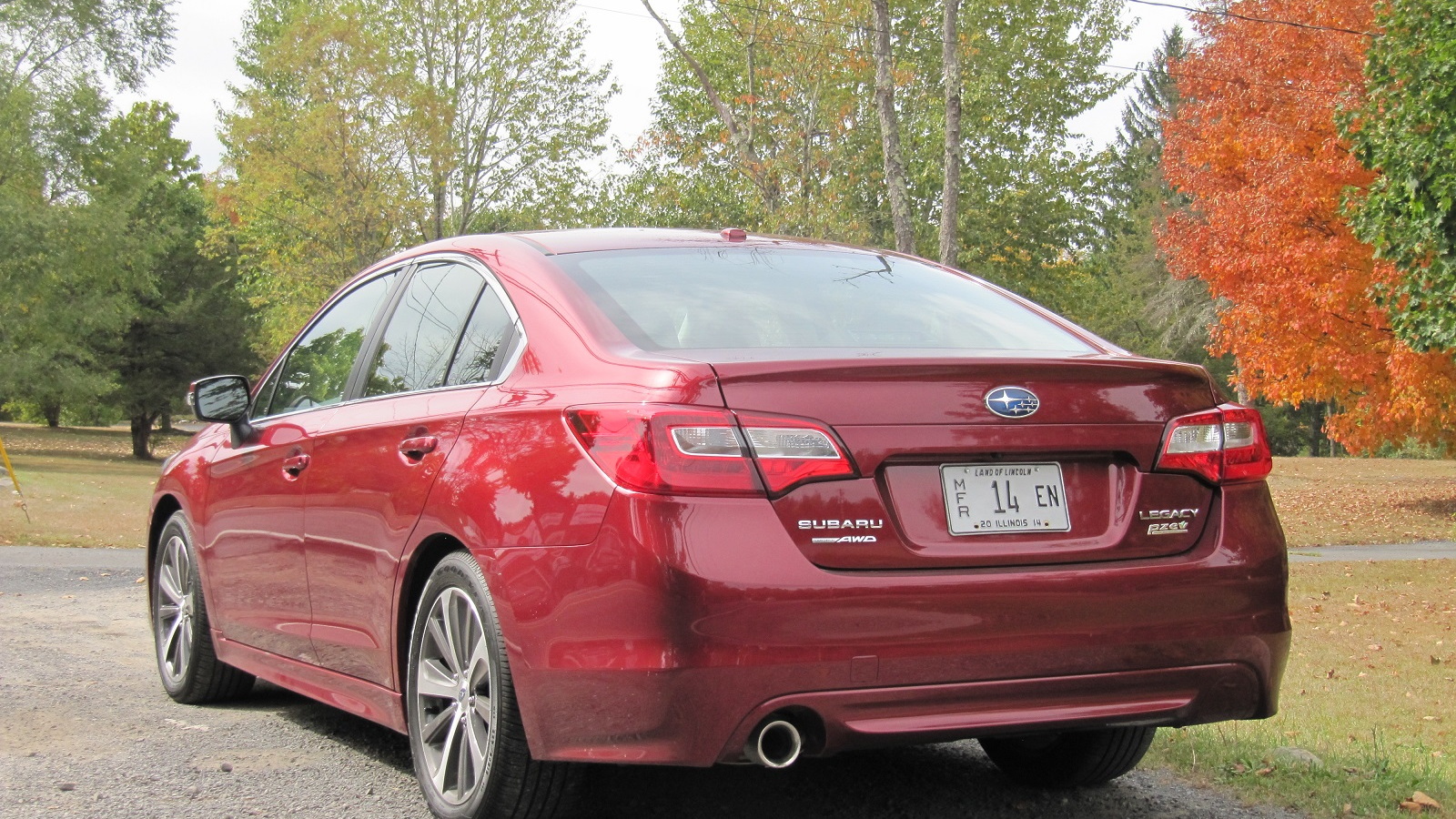2015 Subaru Legacy 2.5i, Catskill Mountains, NY, Sep 2014