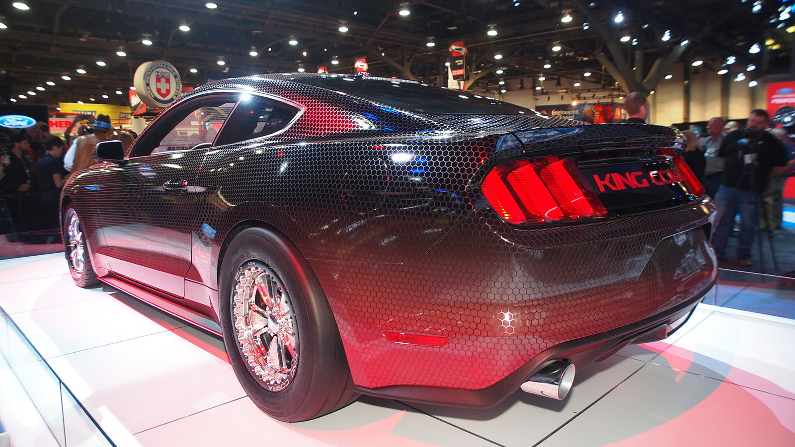 2015 Ford Mustang King Cobra by Ford Racing, 2014 SEMA show