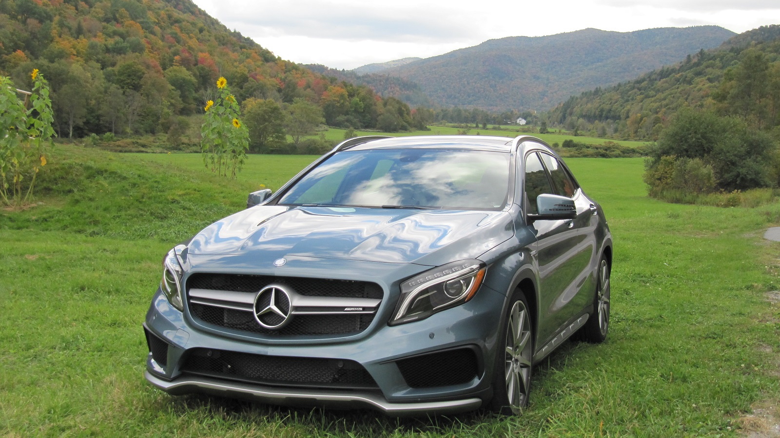 2015 Mercedes-Benz GLA 45 AMG, Vermont, Oct 2014