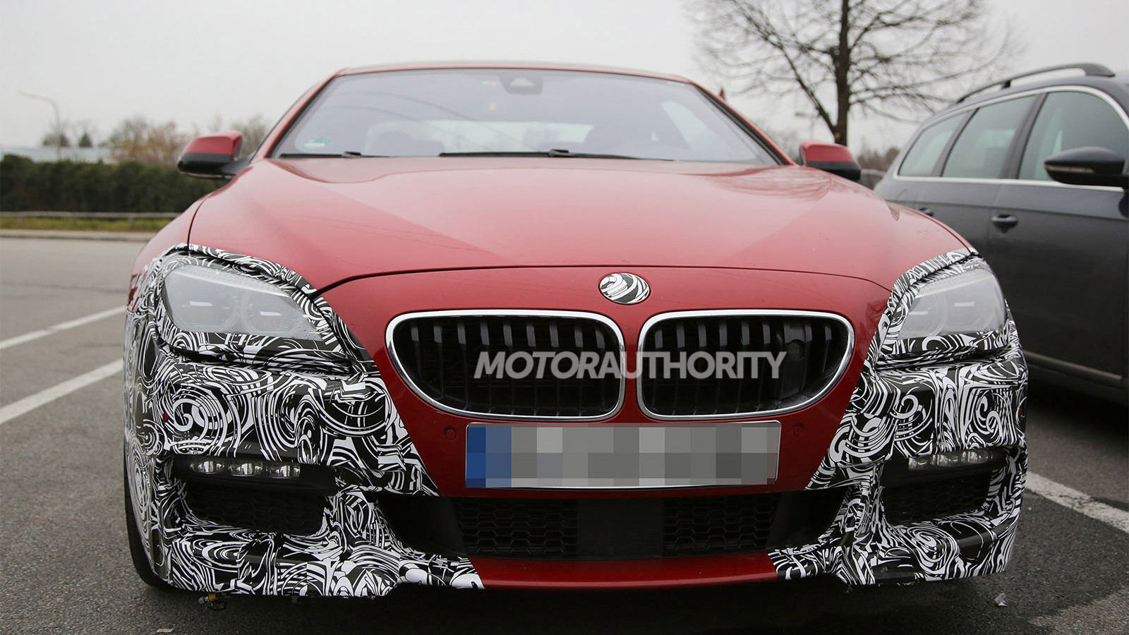 2016 BMW 6-Series facelift spy shots