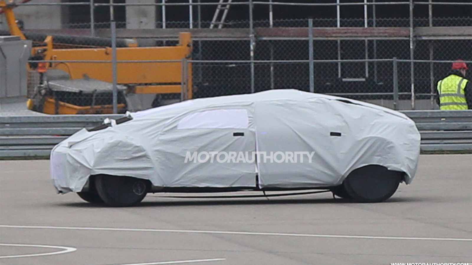 Mercedes-Benz autonomous car concept spy shots