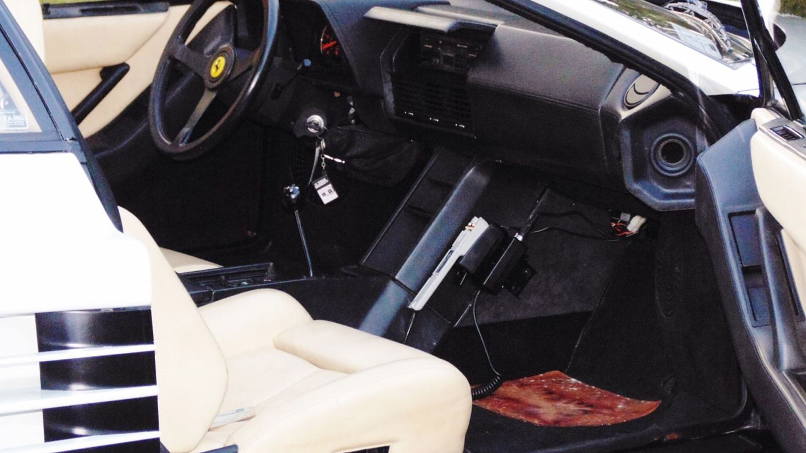 1986 Ferrari Testarossa from ‘Miami Vice’ - Image via eBay Motors