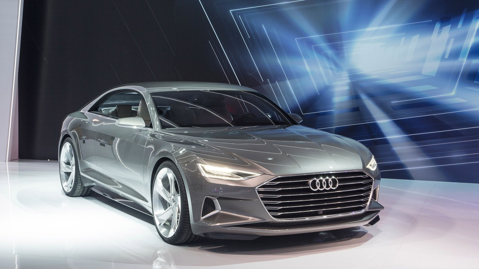 Audi Prologue Piloted Driving concept, 2015 Consumer Electronics Show