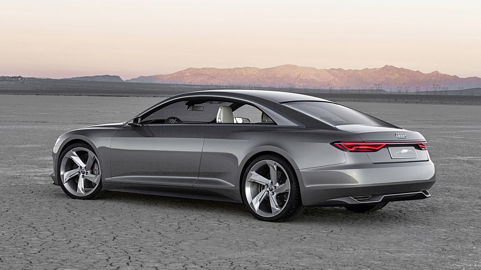 Audi Prologue Piloted Driving concept, 2015 Consumer Electronics Show.