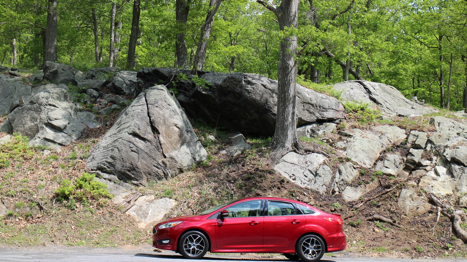 2015 Ford Focus SE EcoBoost, Bear Mountain State Park, NY, May 2015