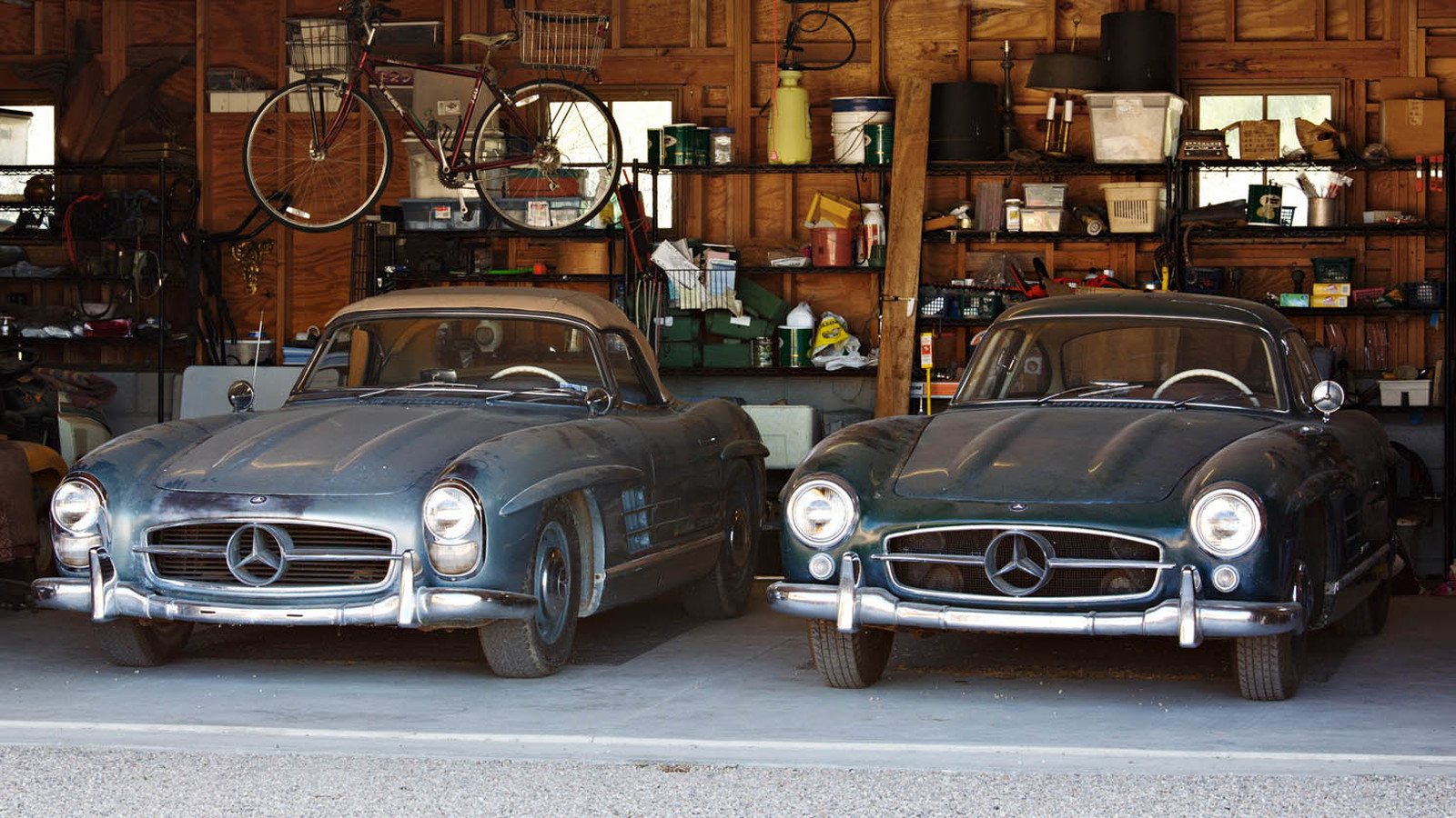 Unrestored Mercedes 300sl And 300sl Roadster Head To Auction