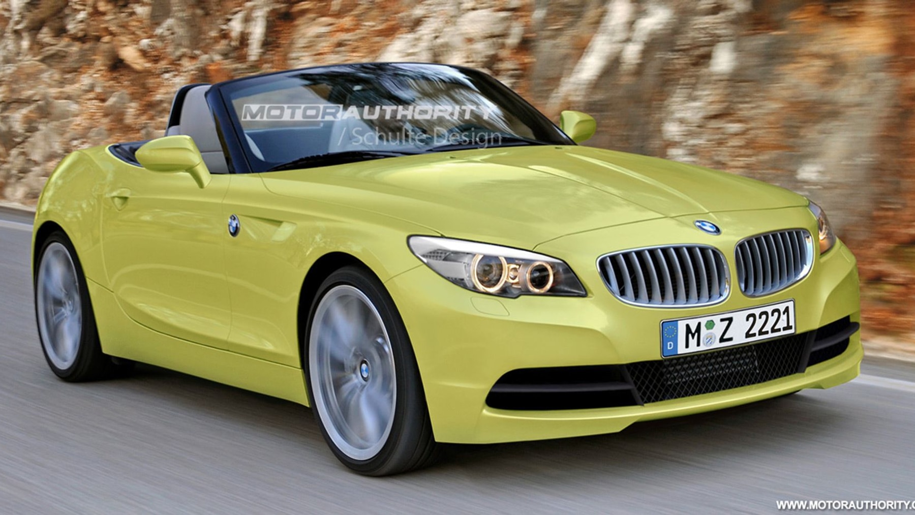 2012 bmw z2 roadster preview rendering 001