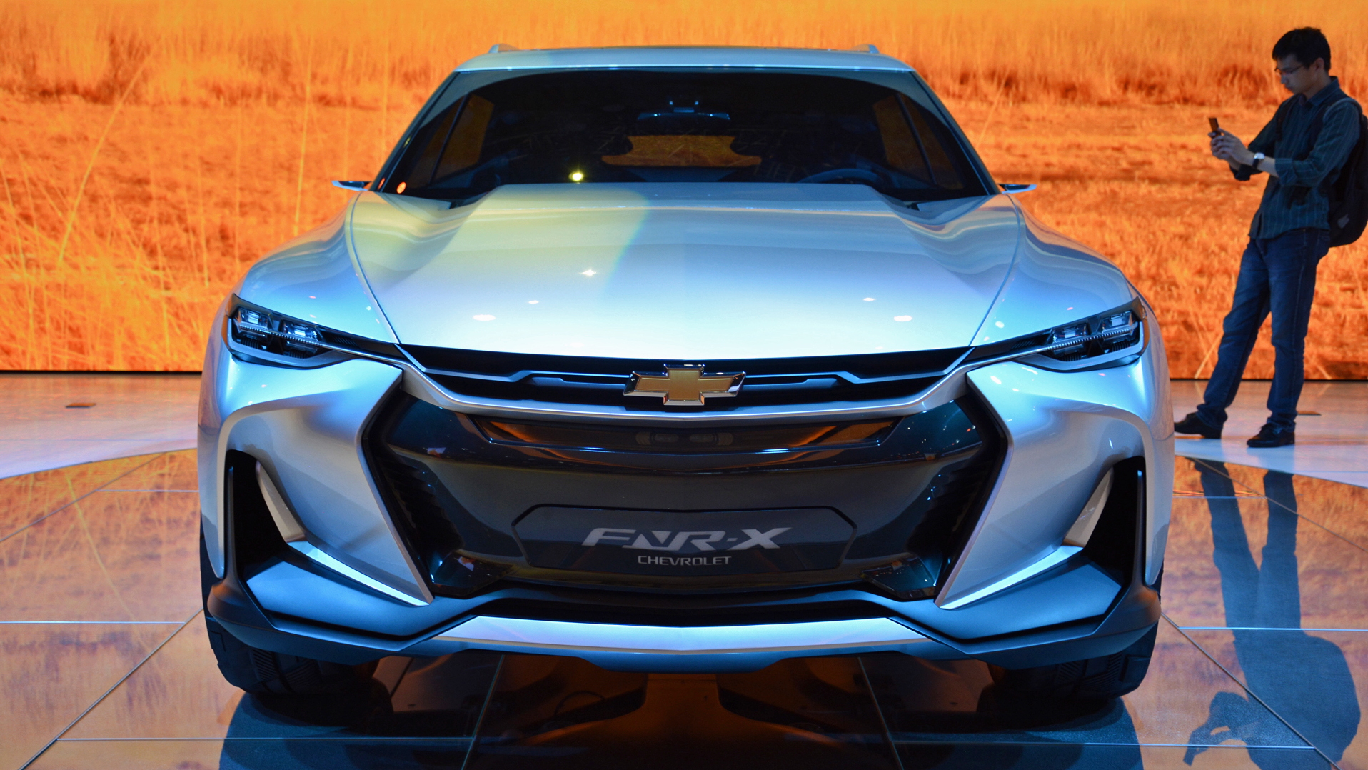 Chevrolet FNR-X Concept for plug-in hybrid crossover, 2017 Shanghai auto show   [photo: Ronan Glon]