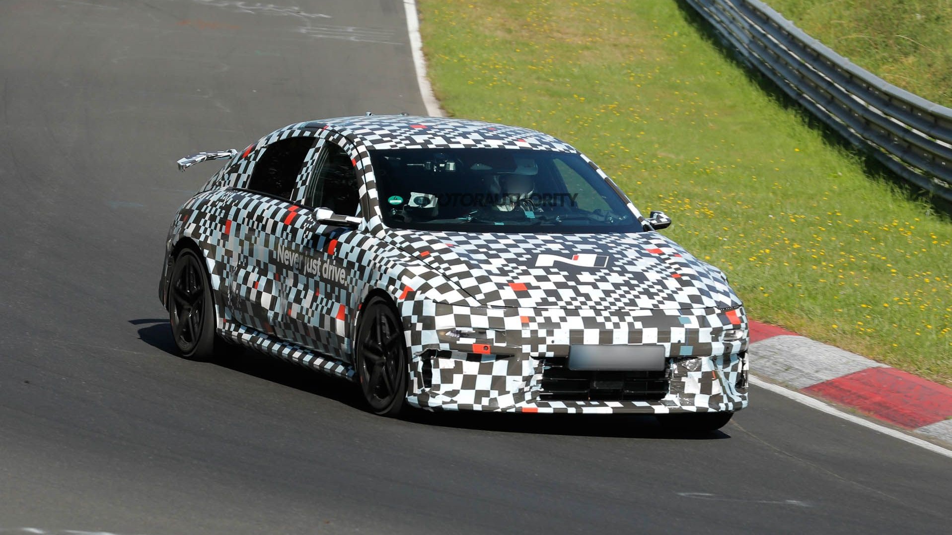  2026 Hyundai Ioniq 6 N hits the 'Ring in new spy video Motiv 
