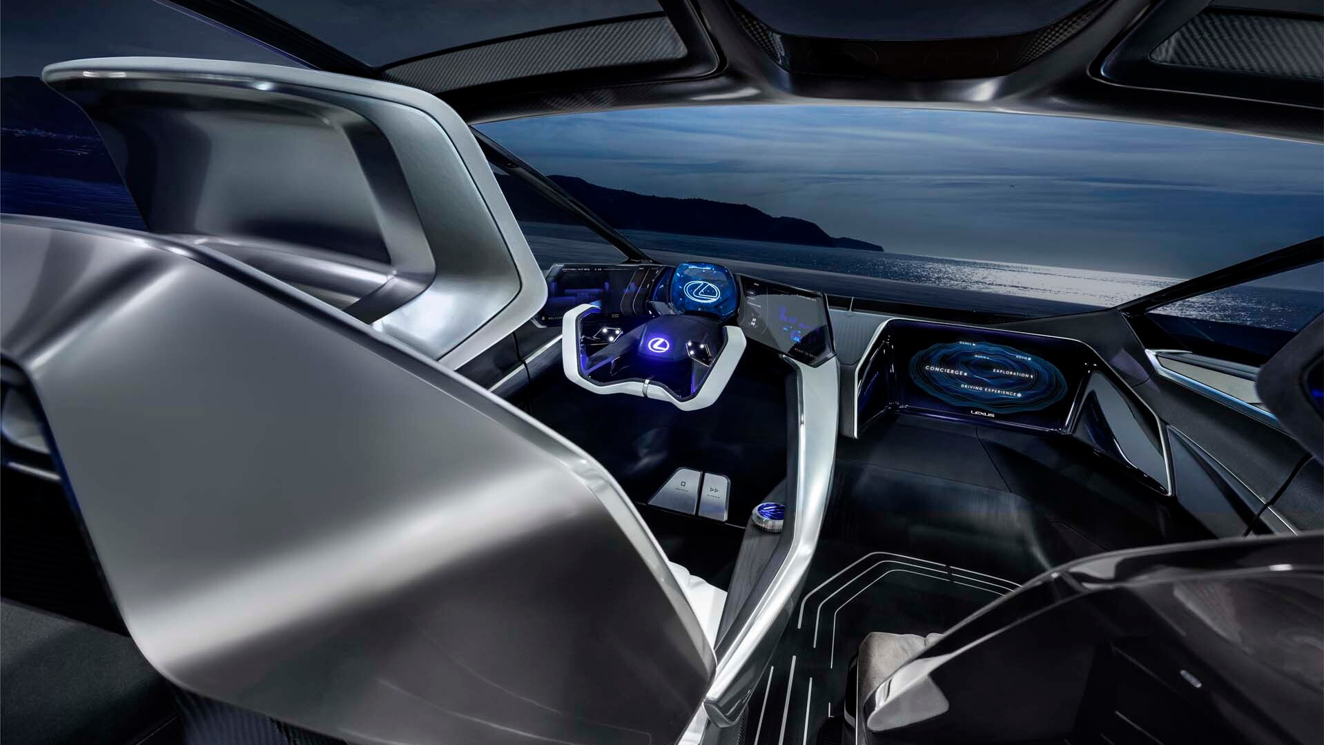 Lexus shows off insane concept electric vehicle