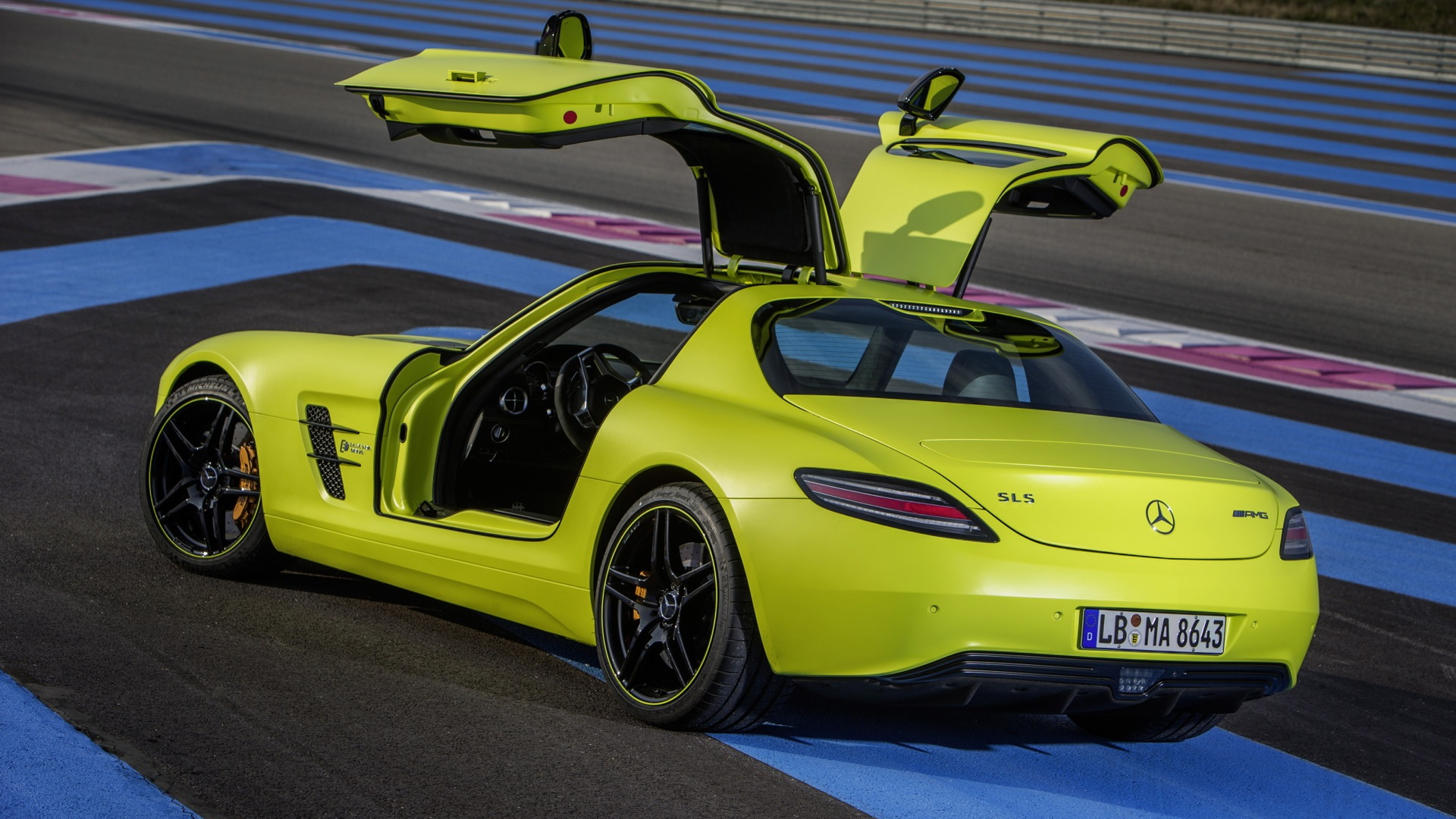 MercedesBenz SLS AMG Electric Drive Supercar First Drive Video