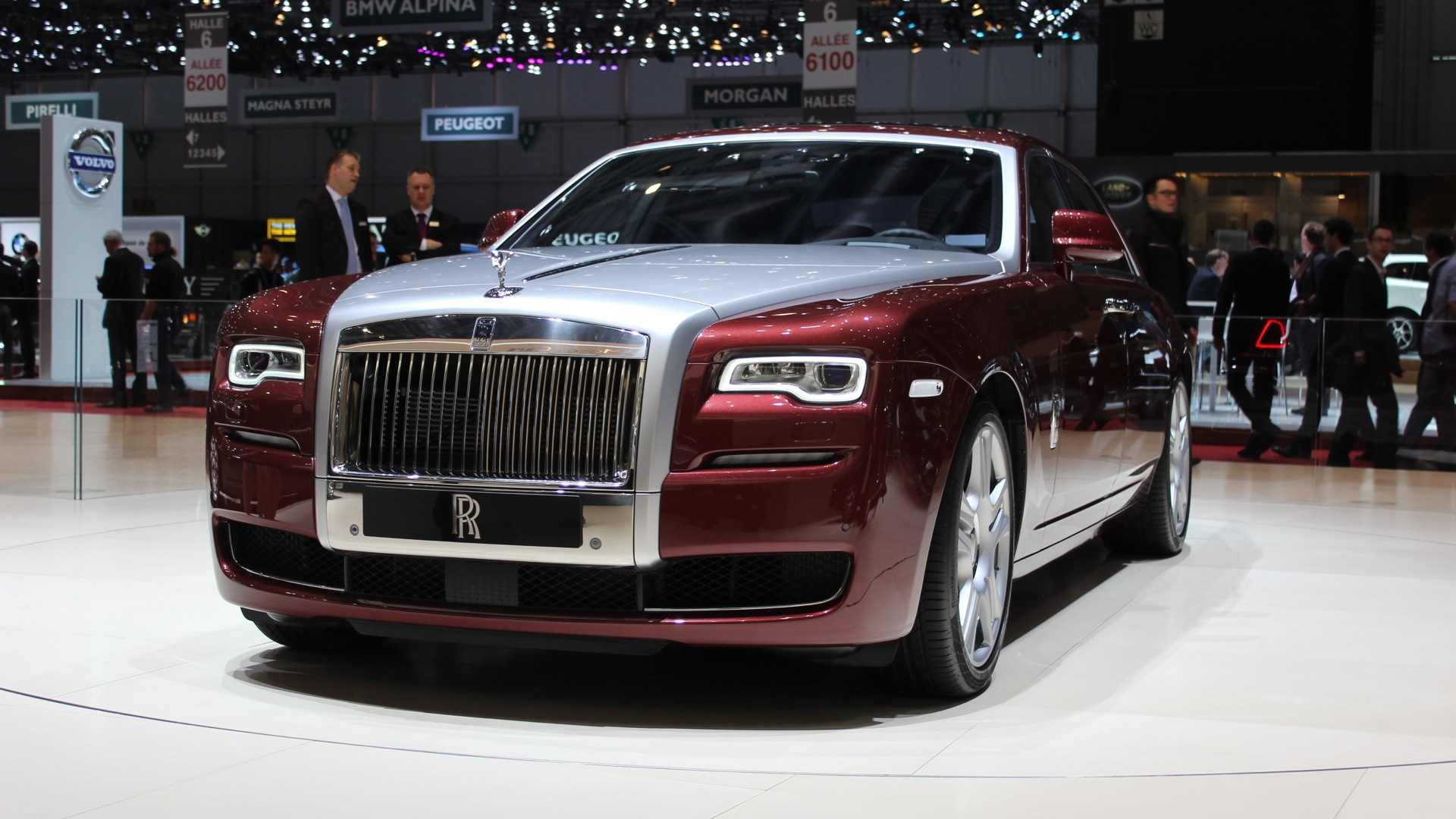 2015 Rolls-Royce Ghost Series II  -  2014 Geneva Auto Show live photos
