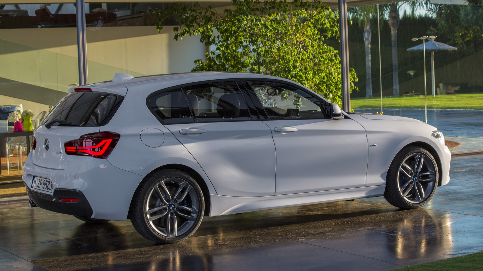 2015 BMW 1-Series Hatchback equipped with M Sport package