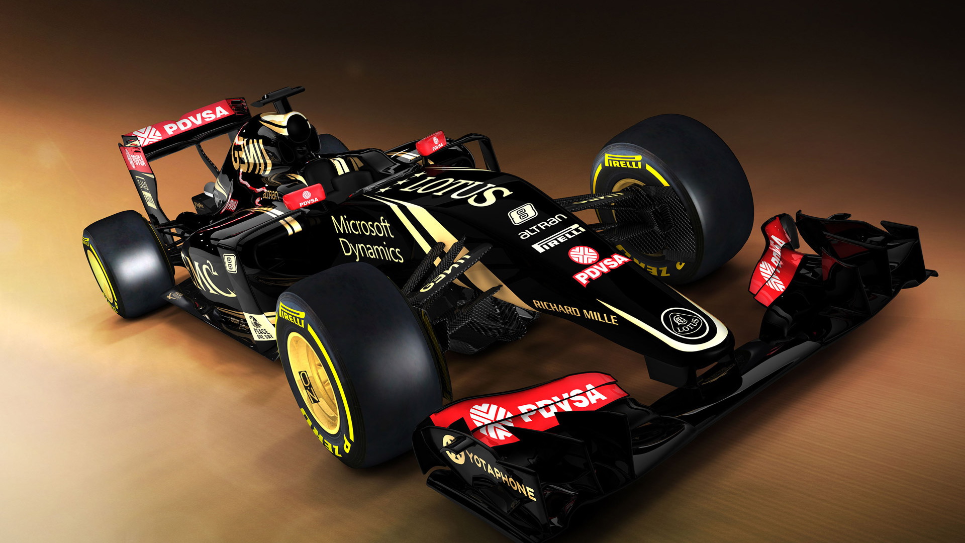 Lotus E23 Hybrid 2015 Formula One car